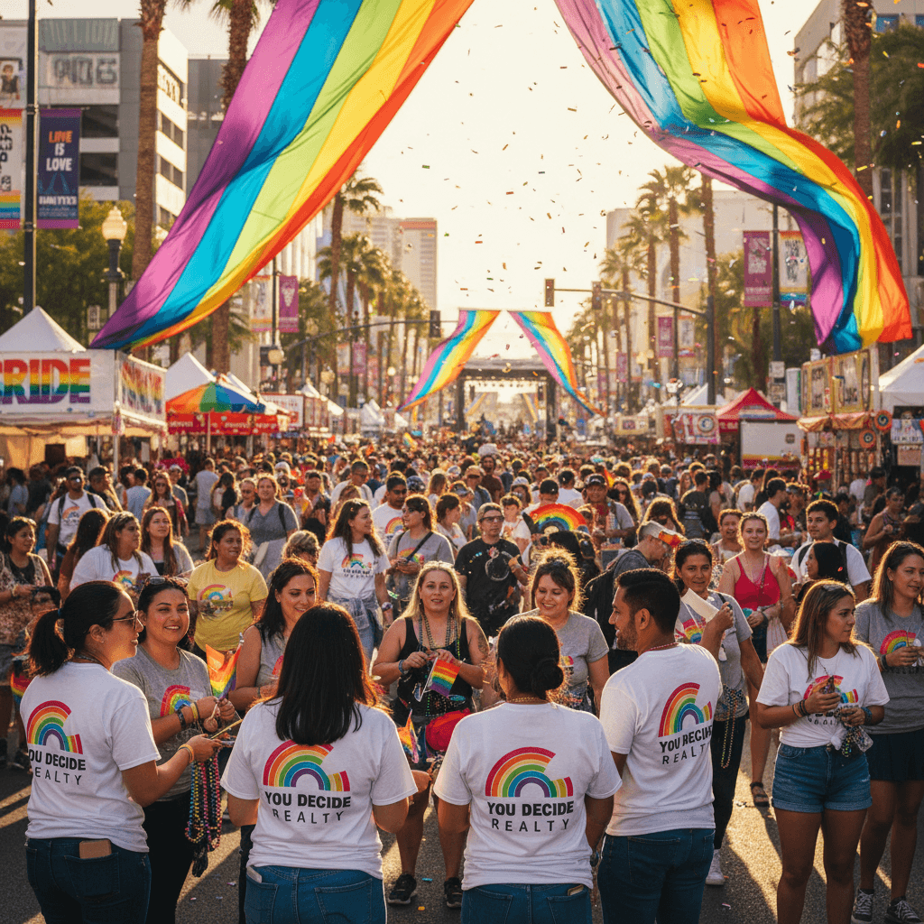 You Decide Realty team at Las Vegas LGBTQ+ Pride community event