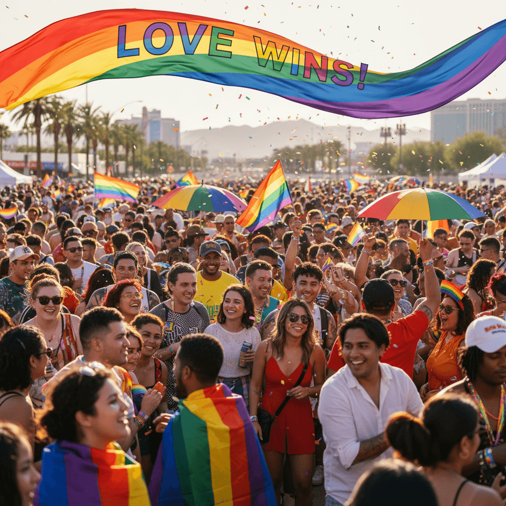 LGBTQ+ community pride event