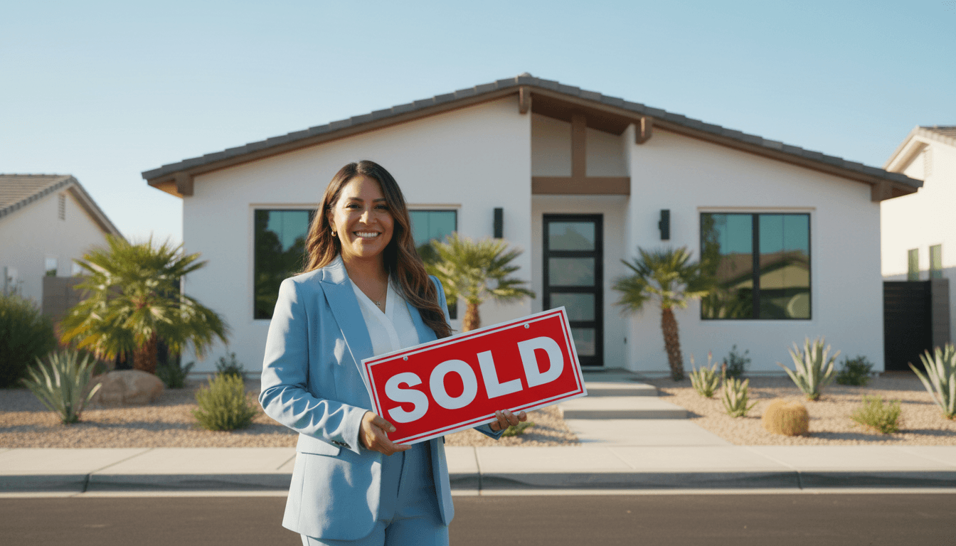Market timing for sellers article showing successful property sale in Las Vegas